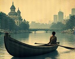 Ang Sagwan sa Ilog Pasig book cover